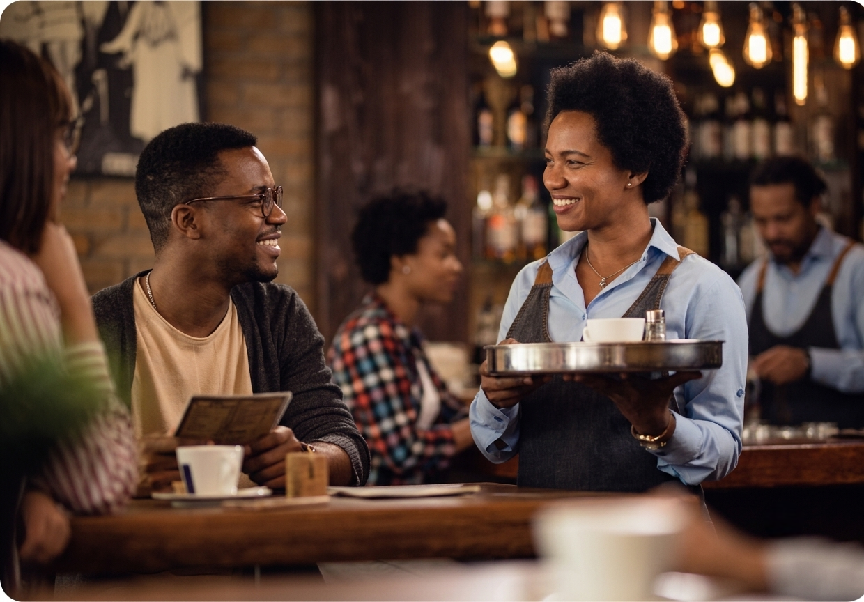 Motivate customers to visit your cafe