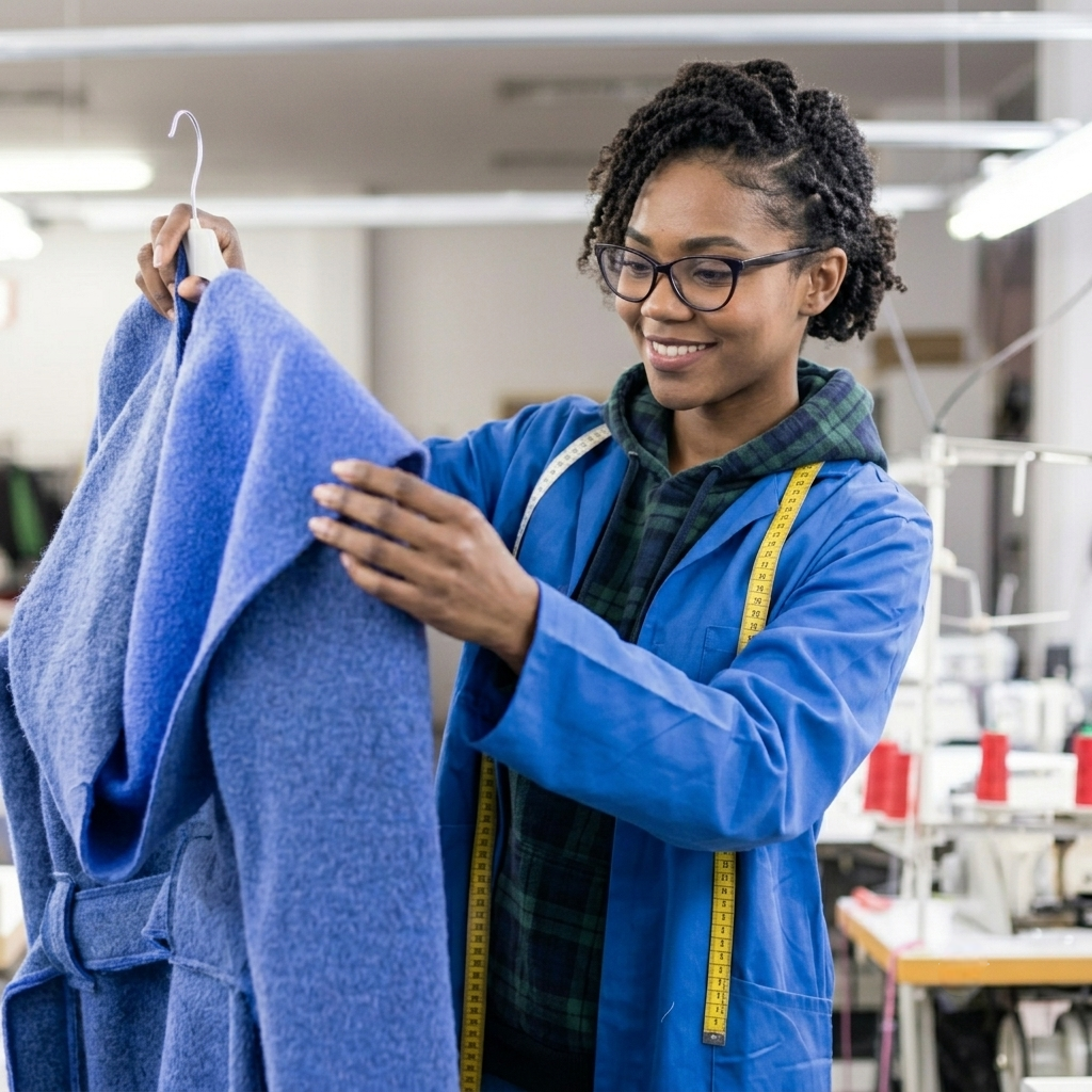 Customers shopping in a clothing boutique