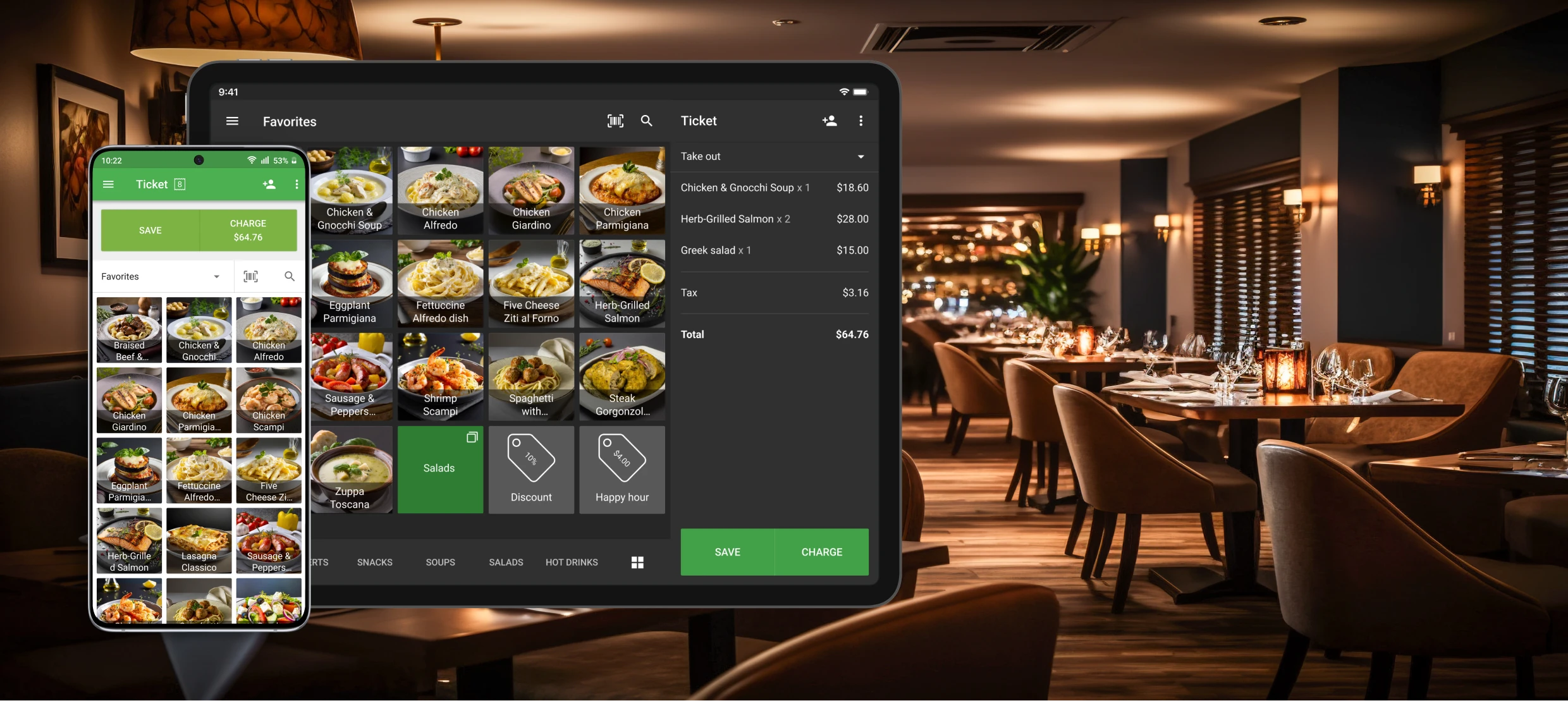 Restaurant POS System with Vemli EPOS