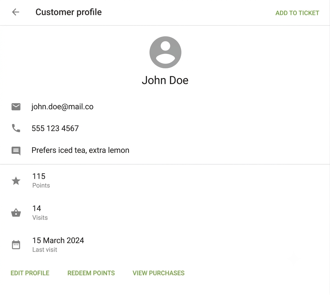 Manage a consolidated customer base from all of your outlets in one place